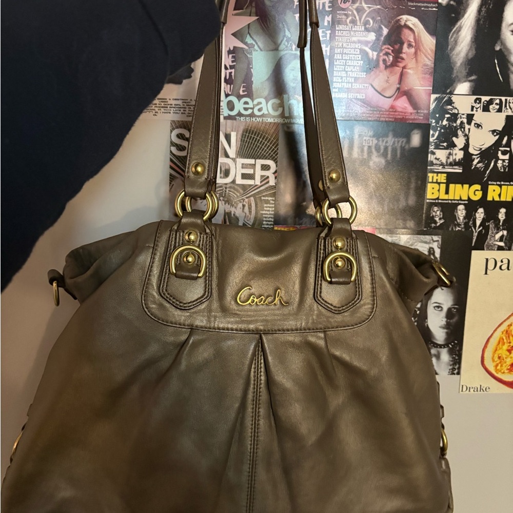 Coach Brown Shoulder Bag